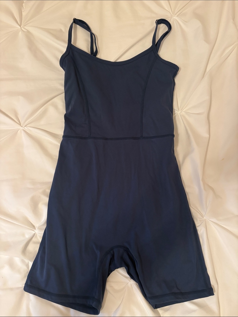 Navy One-Piece Active Romper